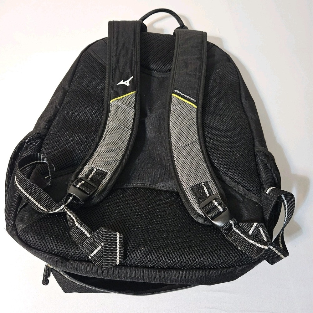 Mizuno Backpack AeroStrap Black Blue Durable Comfortable Laptop